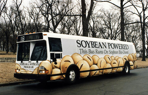 Biofuel bus